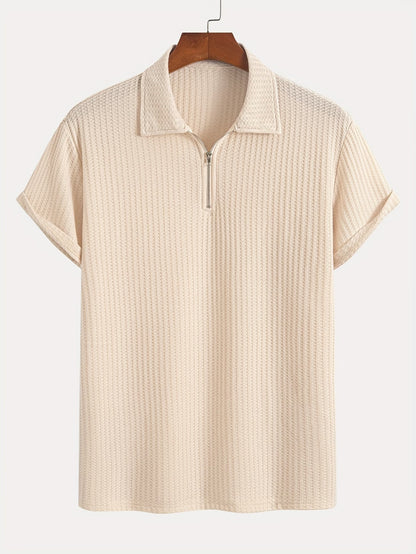 Zipper polo
