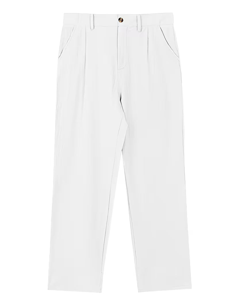 Sienna linen trousers