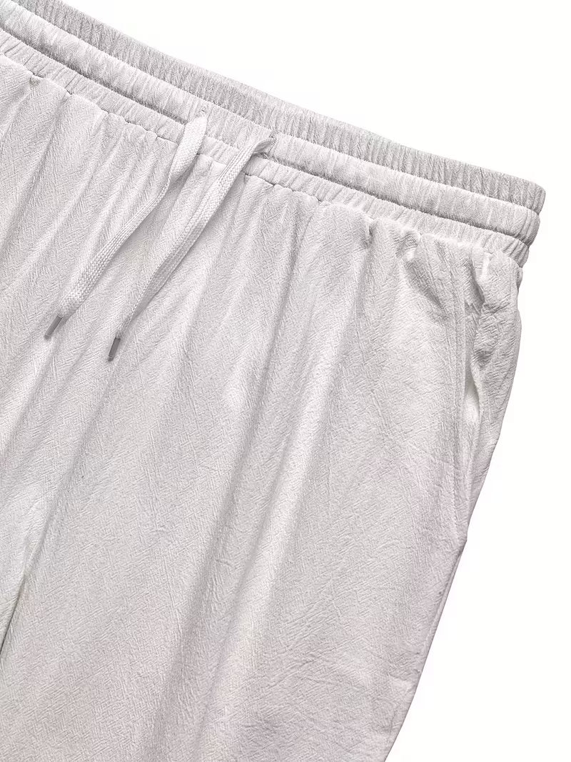 Pantalones de lino casuales