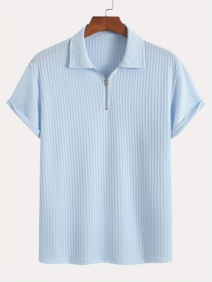 Zipper polo