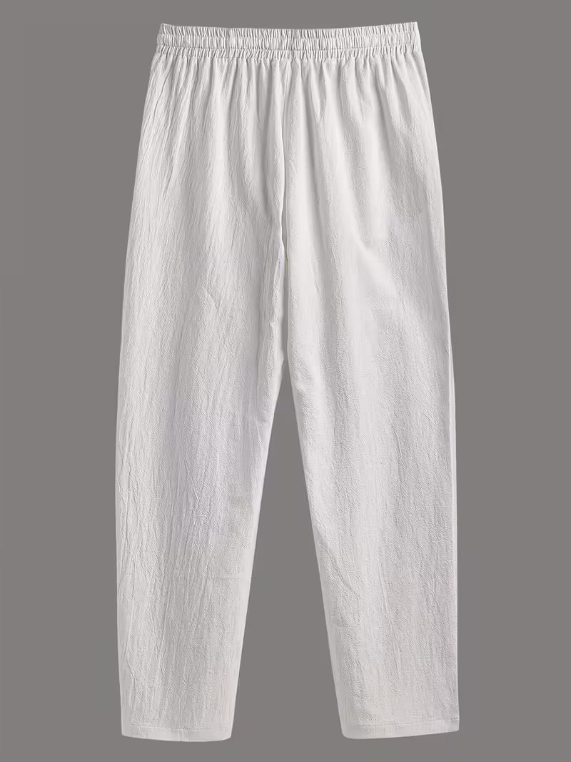 Pantalones de lino casuales